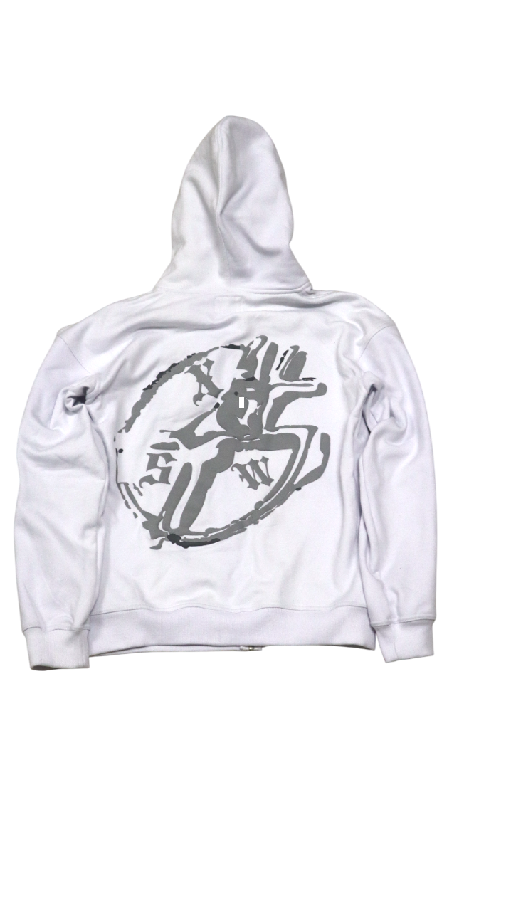Snow Onyx Zip-Up