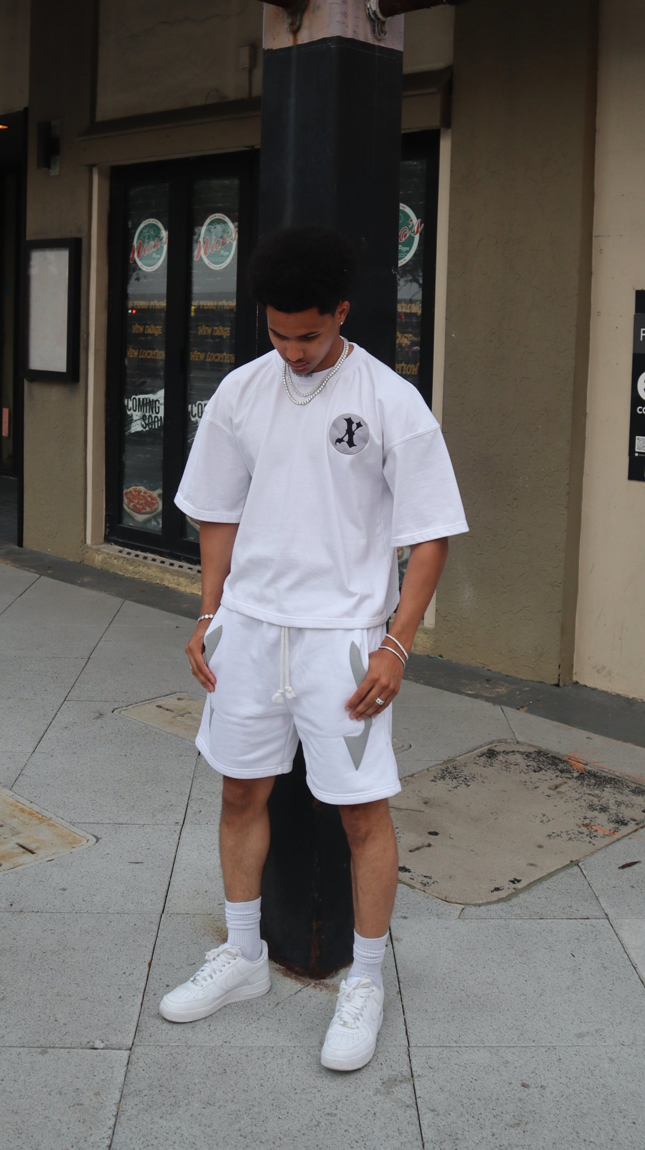 Snow Onyx Shorts