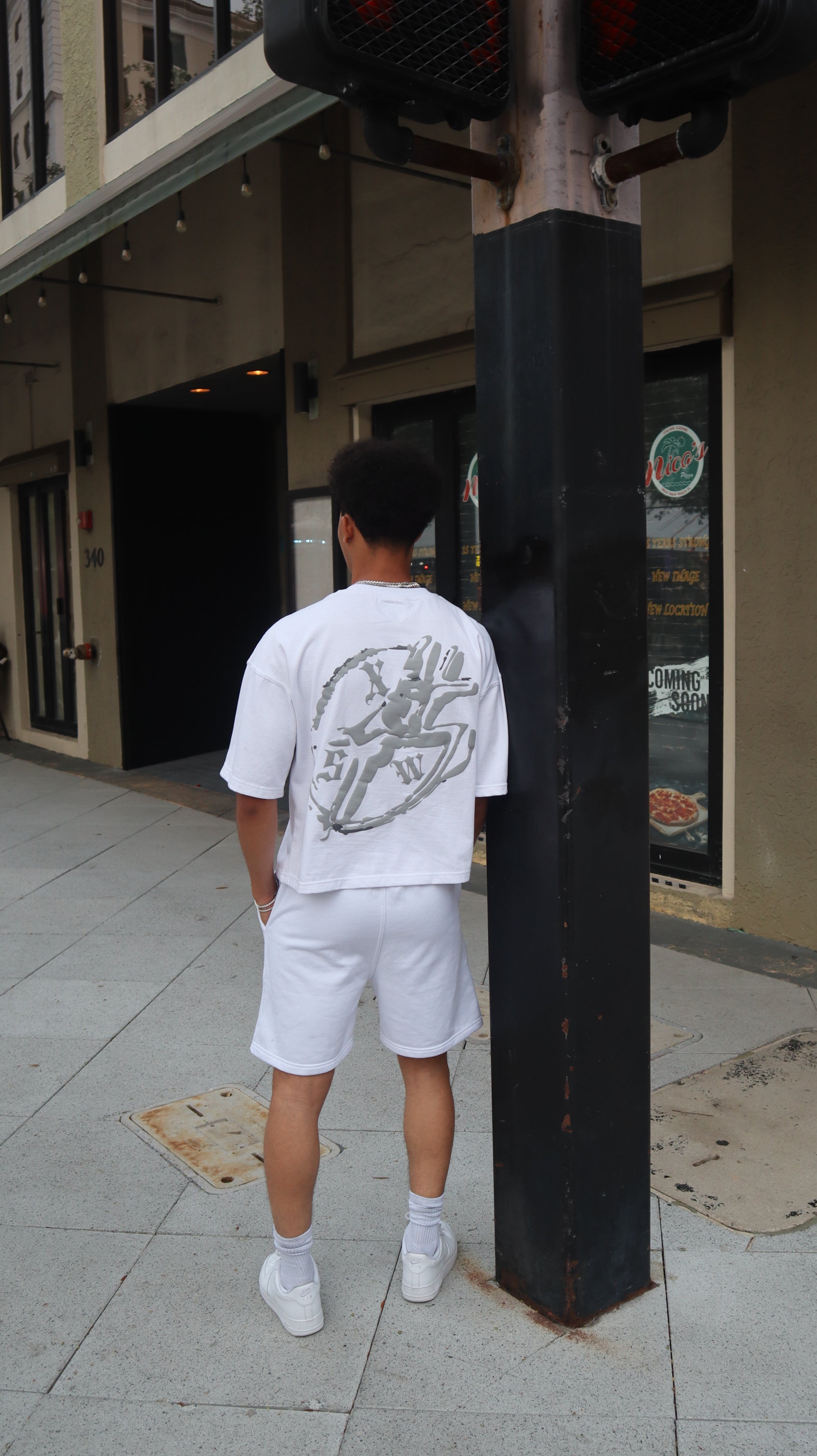 Snow Boxy Tee